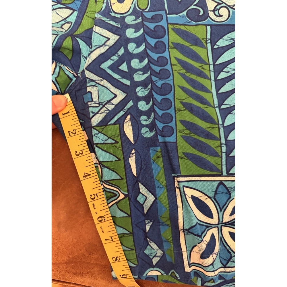 Vintage Kennington California Tiki Print Shorts Mens M 60s 70s Made USA - Picture 13 of 14
